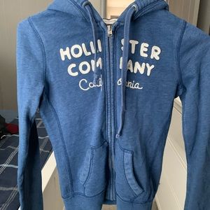 Vintage Hollister Zip Up Hoodie